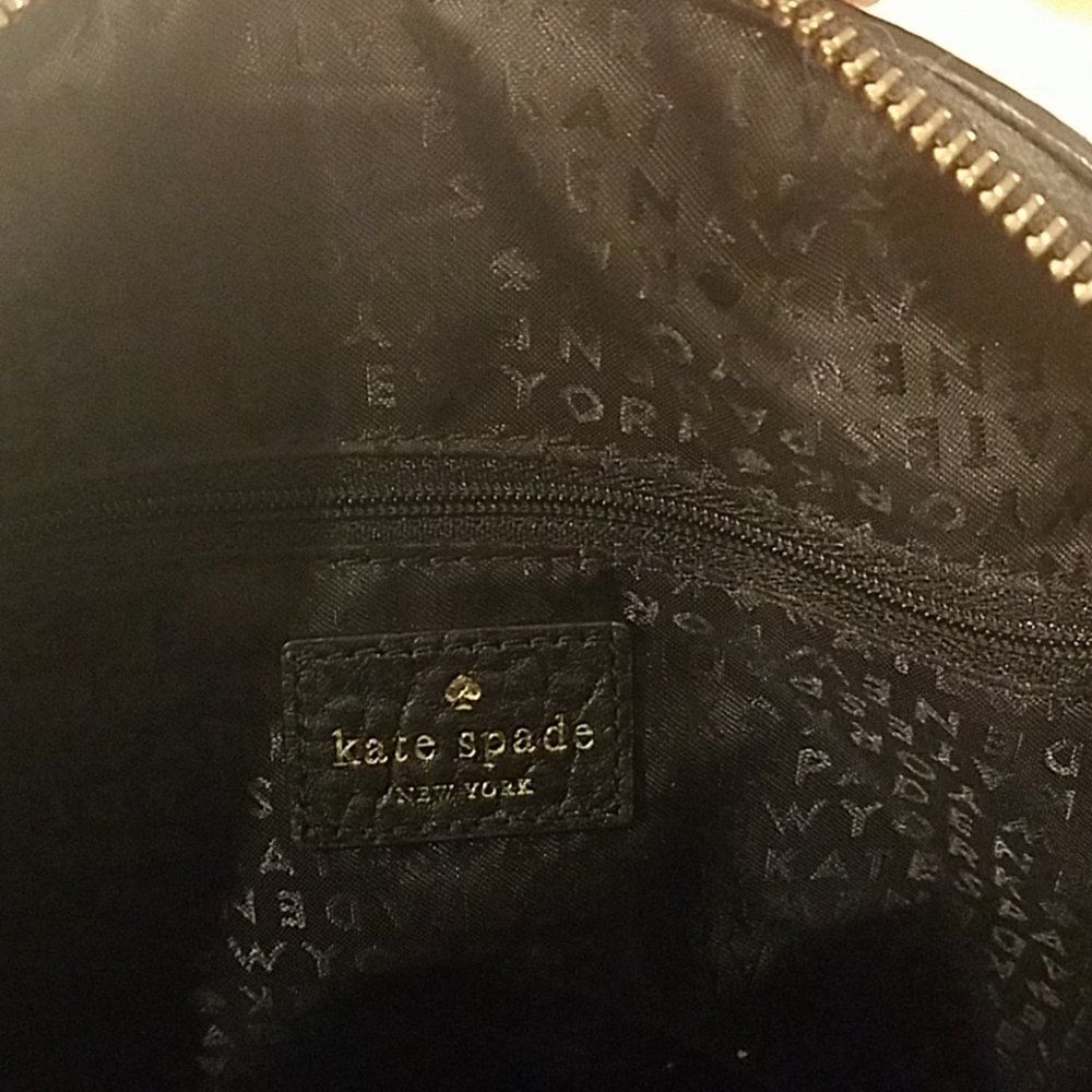 Kate Spade black leather handbag - Picture 5 of 5